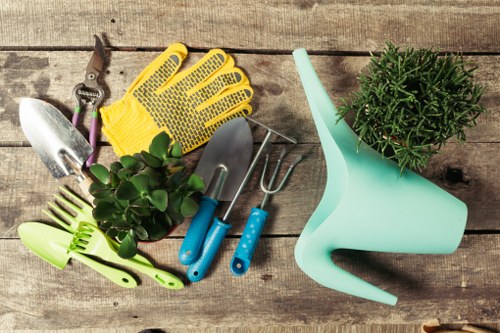 Professional fence repair materials and tools used for boundary restoration